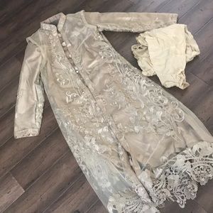 Beautiful Pakistani lace dress